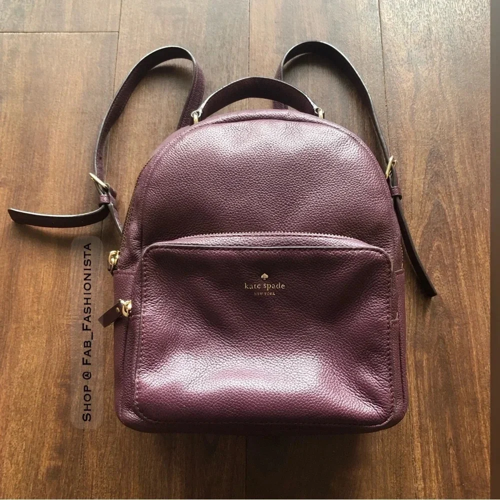 Kate Spade Leather Backpack